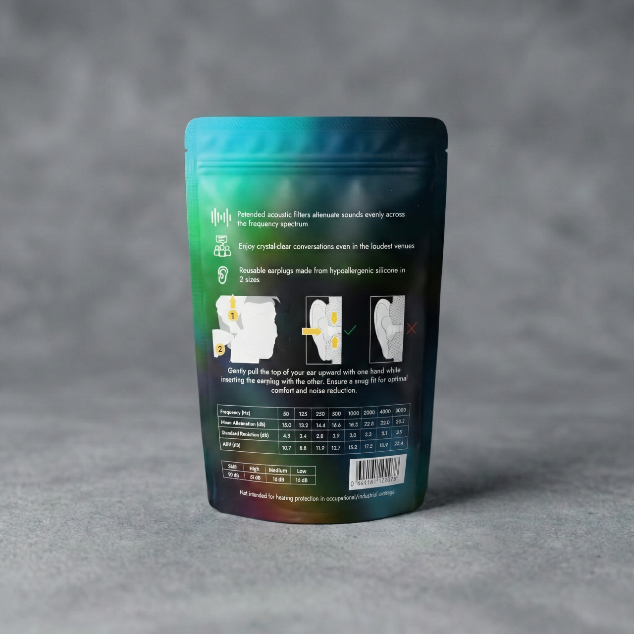 Sound Control Acoustic Earplugs